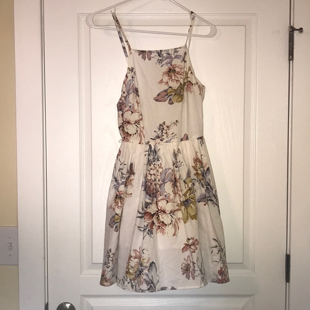 Charlotte ruse high neck floral dress